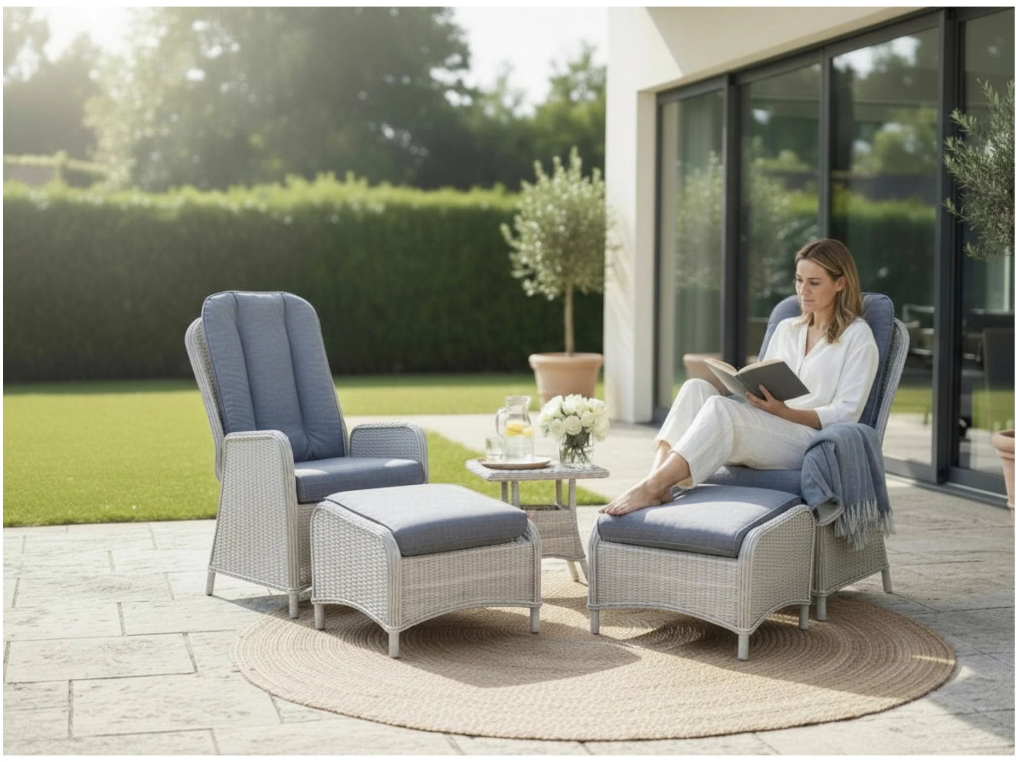 CANNES 5 PIECE RECLINER SET - Image 2