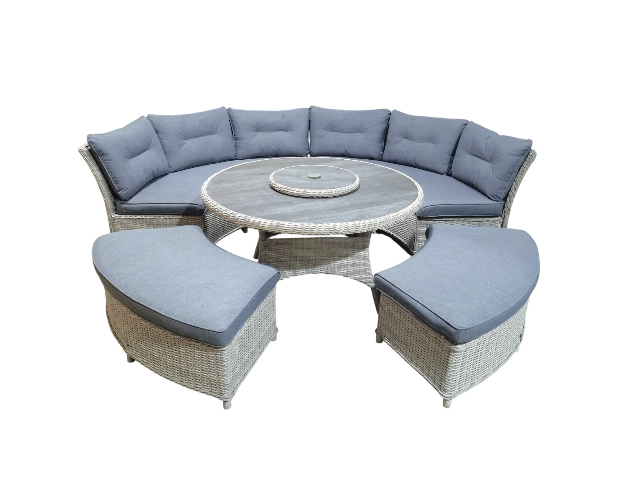 CANNES CURVED DINING SET - Image 3