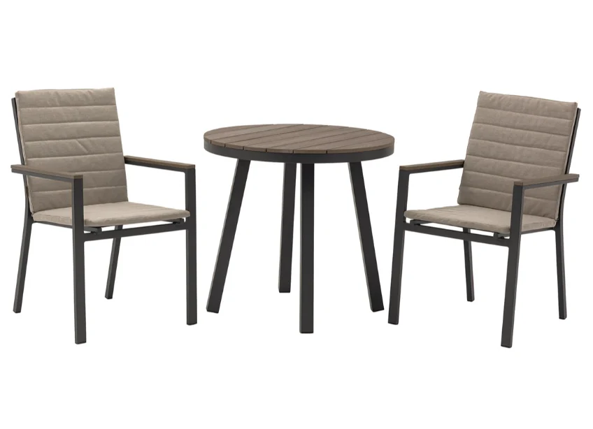 FLORENCE 80CM BISTRO SET ROUND - Image 2