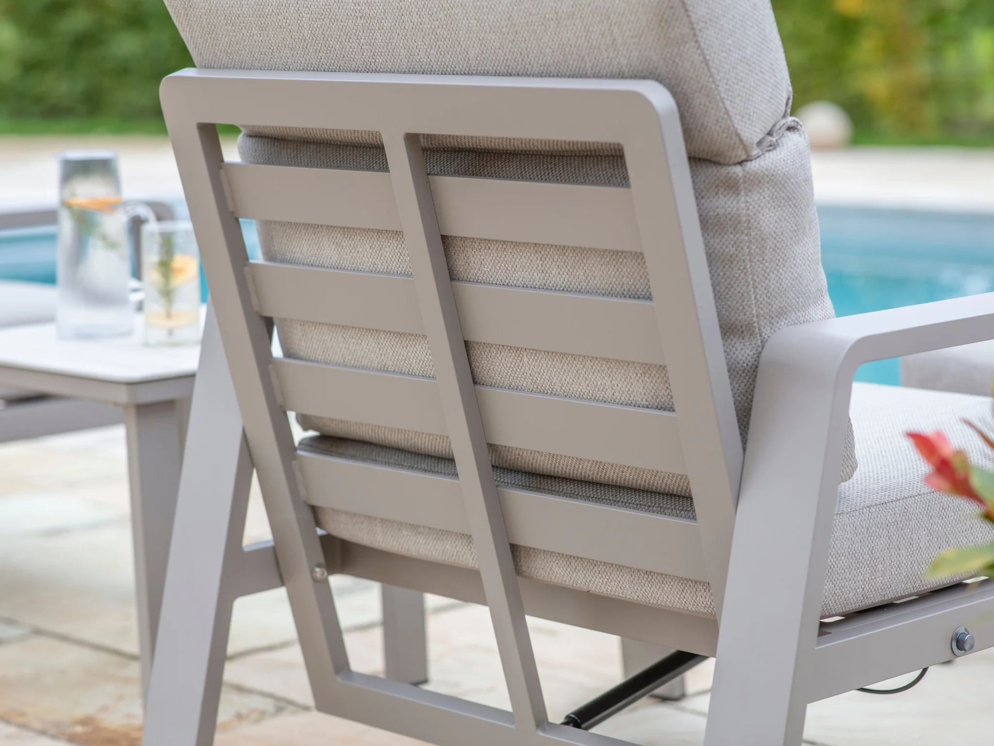 PRAGUE LATTE RECLINING CHAIRS & STOOLS - Image 4