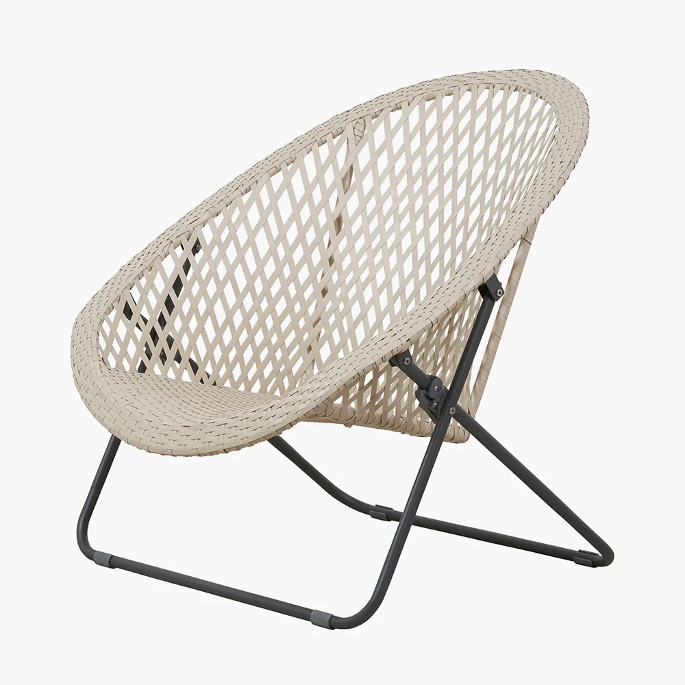 Tobs Outdoor Cream Loungers Set - Image 3