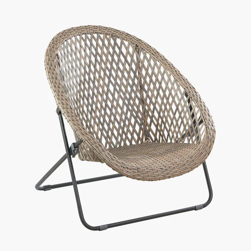 Tobs Outdoor Grey Foldable Loungers Set - Image 3